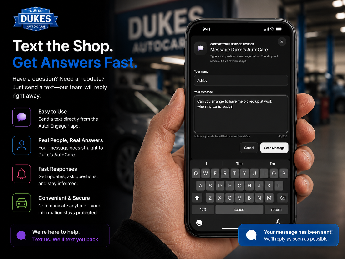 Autoi Engage communication and customer interaction tools